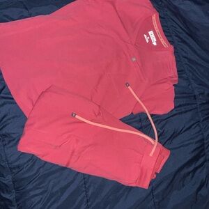 Fabletics Red Activewear Set